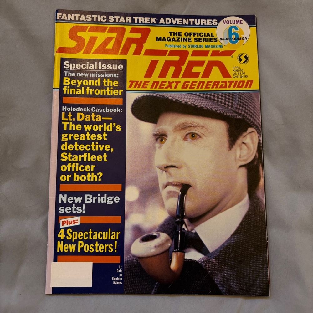 3/$20 Star Trek The Next Generation Magazine